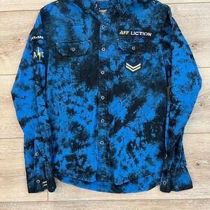 Vintage Y2K affliction button up shirt